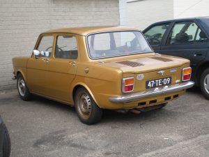 Simca 1000 tercera serie (1977-1978):